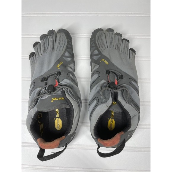 Vibram Run Five Fingers V Trail Size 7.5-8 EU 39 Gray & Orange - Picture 4 of 6